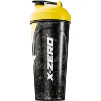 X-Gamer X-Zero Shaker 700ml - Musta &amp; Keltainen
