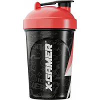 X-Gamer X-Zero Shaker 500ml - Musta &amp; Punainen