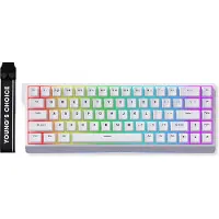 MCHOSE Ace 68 E-Sport ANSI Hall Effect Näppäimistö - Valkoinen