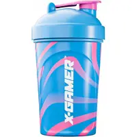 X-Gamer X-Zero Shaker 500ml - Swirly Blue &amp; Pink