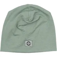Mikk-Line Viscose Elastane Hat - Solid - Green - 74/80