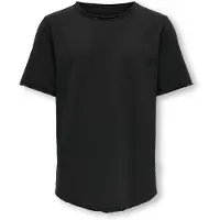 Only & Sons Osjbenne Longy Ss Tee Jrs Noos - Black - 170-176