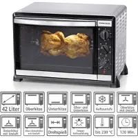 Rommelsbacher BG 1805/E uuni & grilli