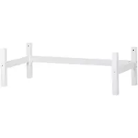 Hoppekids Moduuli ECO Luxury puolikorkeaan sänkyyn 70x160cm - valkoinen White
