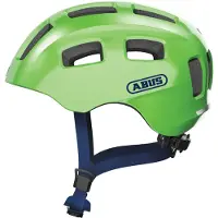 ABUS Kid's Youn-I 2.0 Pyöräilykypärä Lapset koko 52-57 cm - M väri vihreä/musta