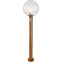 Globo Lighting Ossy 100 ulkopylväsvalaisin sensorilla
