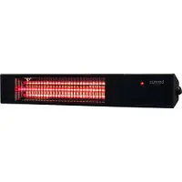 Sunred | Lämmitin | RDS-15W-B, Fortuna Wall | Infrapuna | 1500 W | Musta | IP55