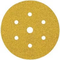 Mirka Kardborrerondell Gold 150mm 7H P80