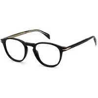 David Beckham DB 1018 49/20/150 mustat asetaattikehykset MIESTEN DB 1018