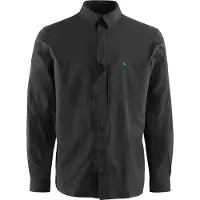 Klättermusen Men's Garm Long-Sleeve Shirt Raven Pitkähihaiset kauluspaidat S