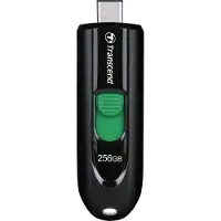Transcend JetFlash 790C USB-C 3.2 Gen 1 256 Gt -muistitikku, musta