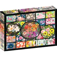 Enjoy Puzzle ENJOY Lacy's Flower Garden 1000p palapeli