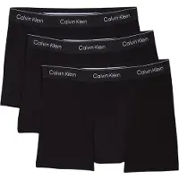 Calvin Klein Relaxed Fit Trunk 3Pk - Black - XXL