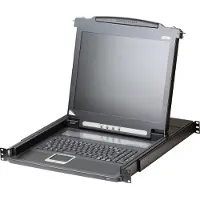 Aten – 19" KVM console with 17" LCD screen, 1U, Nordic (CL1000M-ATA-DNG)