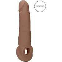 Realrock - penisholkki 21,5 cm - tumma luonnollinen