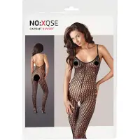 NO:XQSE - Avoin verkkohaalari (musta) - XL/XXL