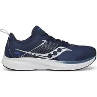 Saucony Ride Kids Lenkkarit, Navy/Silver, 38