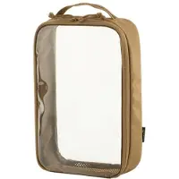 M-Tac Utility Organizer Transparent Elite - 30x19cm Large (Color: Coyote)