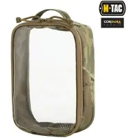 M-Tac Utility Organizer Transparent Elite - 22x14cm Small (Color: Multicam)