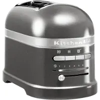 KitchenAid Artisan 5KMT2204EMS -leivänpaahdin, 2 viipaletta, harmaa