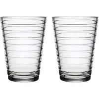 Iittala Aino Aalto juomalasi 2 kpl 33 cl kirkas