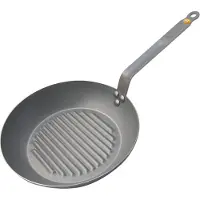 De Buyer Mineral B Element grill pan, 32cm 5613.32