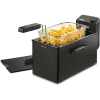 Princess 182727 Rasvakeitin 3 l 2000 W Musta