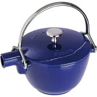 Staub teekannu valurauta pyöreä 1,15 L Tummansininen
