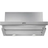 Smeg Universell ulosvedettävä liesituuletin KSET600XE (60cm)