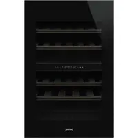 Smeg Universal viinikaappi CVI040BE (integroitava 40 pulloa)