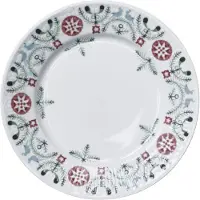 Rörstrand Swgr Winter Plate Flat 17Cm - White - ø17CM