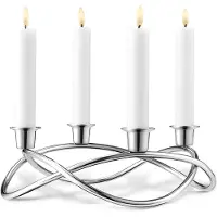 Georg Jensen Season-kynttilänjalka, kiiltävä