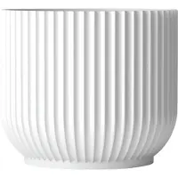 Lyngby Porcelæn Kukkaruukku, iso, valkoinen