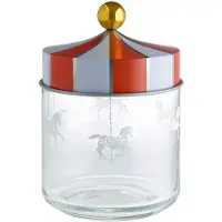 Alessi Circus lasipurkki, 0,75 L