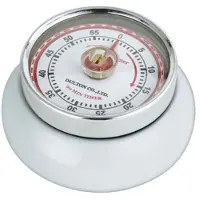 Zassenhaus Speed Timer -munakello, valkoinen