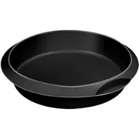 Lékué pyöreä kakkuvuoka 26 cm Musta