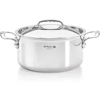 De Buyer Affinity ruostumaton teräs -kattila kannella, 20 cm, 2,5 L