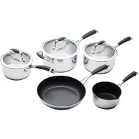 Kitchencraft Master Class -keittoastiat, viisi osaa