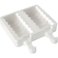 Silikomart Easy Cream -jäätelömuotit, 2kpl, Tango