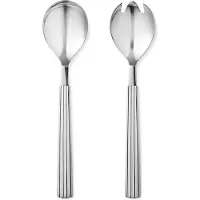 Georg Jensen Bernadotte salaattiottimet, teräs