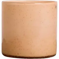 By On Calore kynttilälyhty-maljakko M Ø15 cm Peach