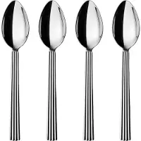 Georg Jensen Isot Bernadotte-teelusikat, 4 kpl
