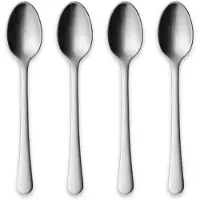 Georg Jensen Isot Copenhagen-teelusikat, 4 kpl