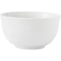 Lyngby Porcelæn Rhombe kulho Ø11 cm Valkoinen