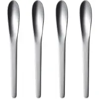 Georg Jensen Arne Jacobsen tee- ja kahvilusikka 4-pakkaus
