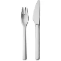 Georg Jensen New York -jälkiruoka-aterimet 8 osaa