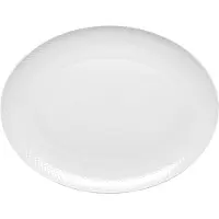 Lyngby Porcelæn Ovaali Rhombe Color -tarjoiluvati, 42 x 32 cm