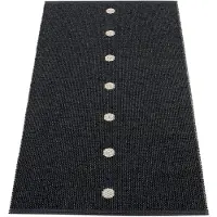 Pappelina Matto Peg, 70 x 140 cm, black/linen