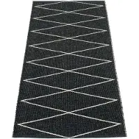 Pappelina Matto Max, 70 x 160 cm, black/vanilla