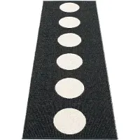 Pappelina Matto Vera, 70 x 225 cm, black/vanilla